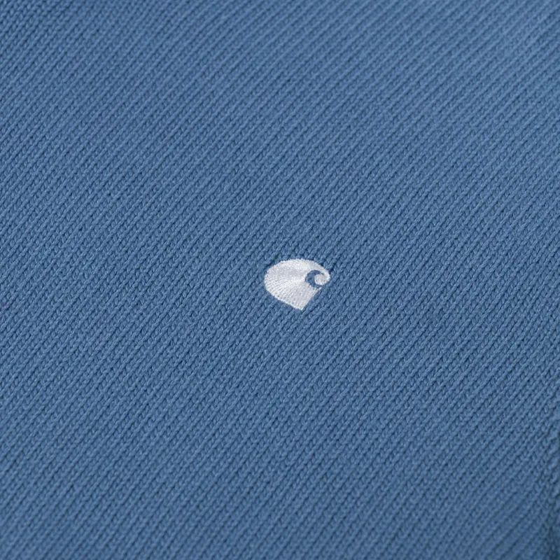 Carhartt WIP Madison Vest Sweater Icy Water White-5