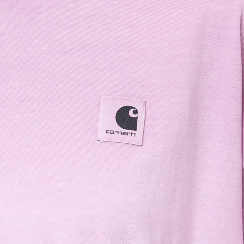 Carhartt WIP Womens Nelson T Shirt Gentle Purple-7