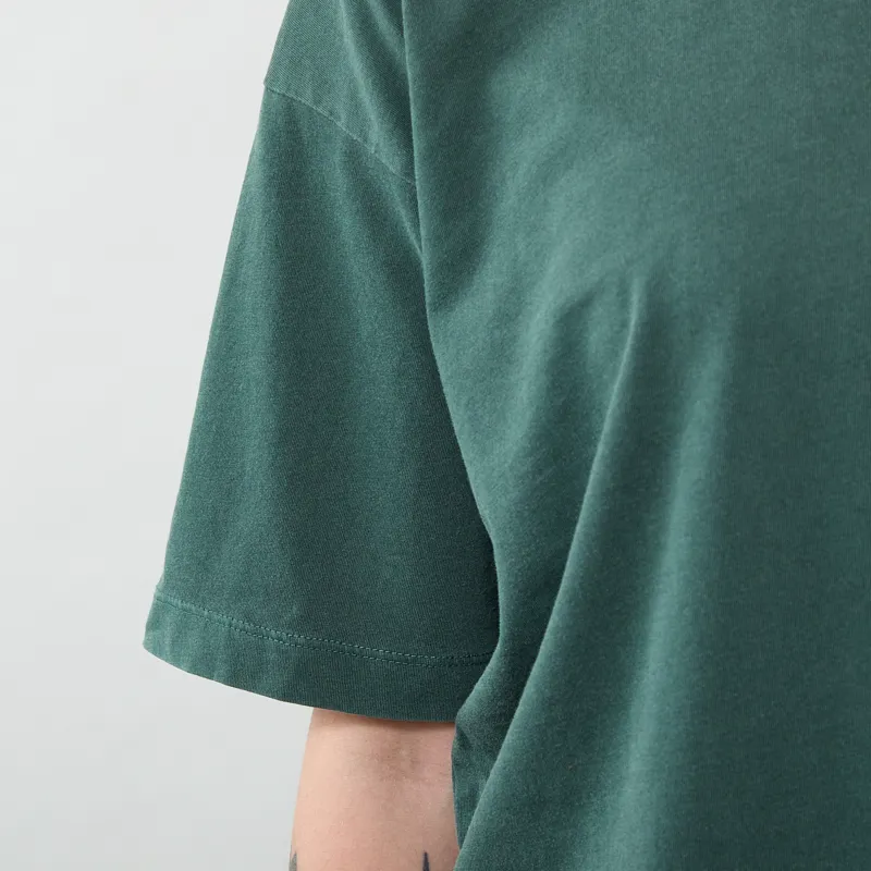 Carhartt WIP Womens Nelson T Shirt Dark Scarab Garment Dyed-5