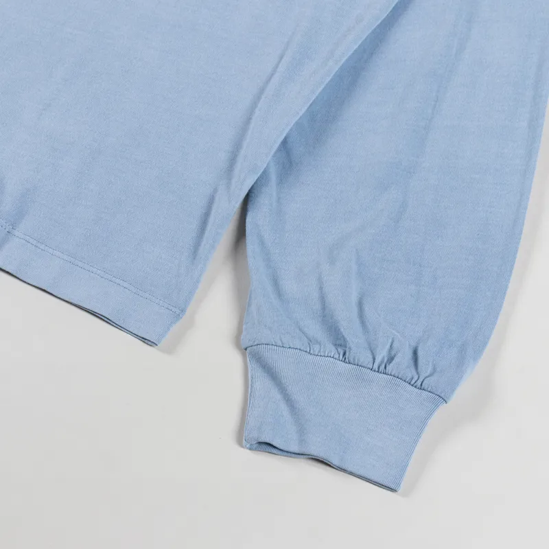 Carhartt WIP Womens Long Sleeve Nelson T Shirt Dusty Ice-4