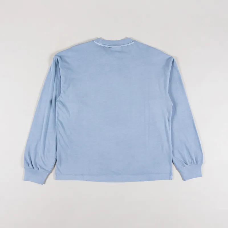 Carhartt WIP Womens Long Sleeve Nelson T Shirt Dusty Ice-1