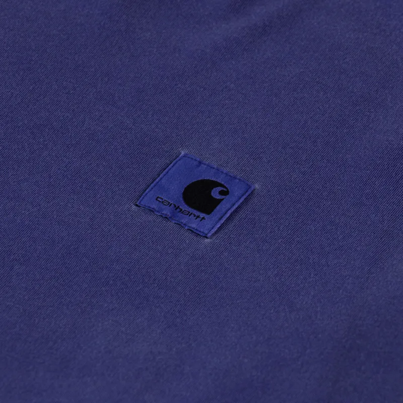 Carhartt WIP Womens Long Sleeve Nelson T Shirt Aura-4