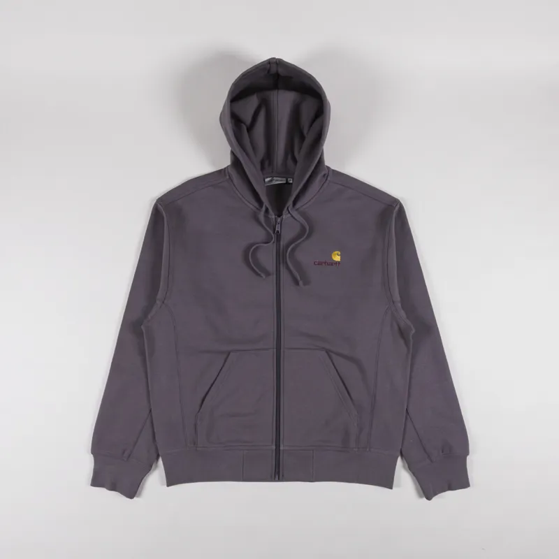 Carhartt WIP Hooded American Script Jacket Porphyry