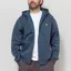 Carhartt WIP Hooded American Script Jacket Office Blue