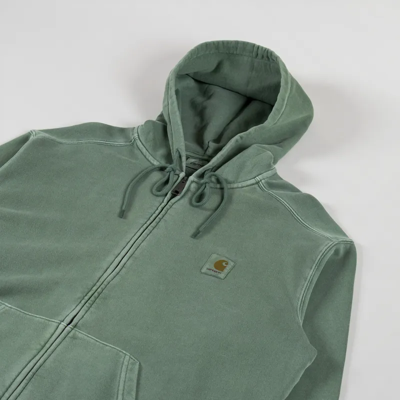 Carhartt WIP Hooded Nelson Jacket Park Garment Dyed-2