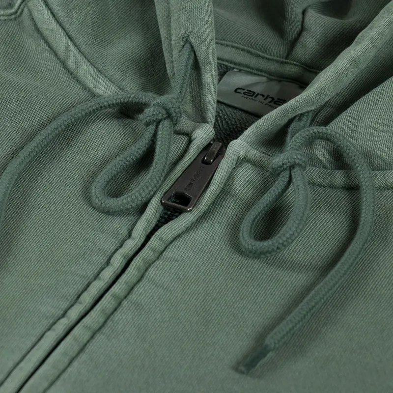 Carhartt WIP Hooded Nelson Jacket Park Garment Dyed-5