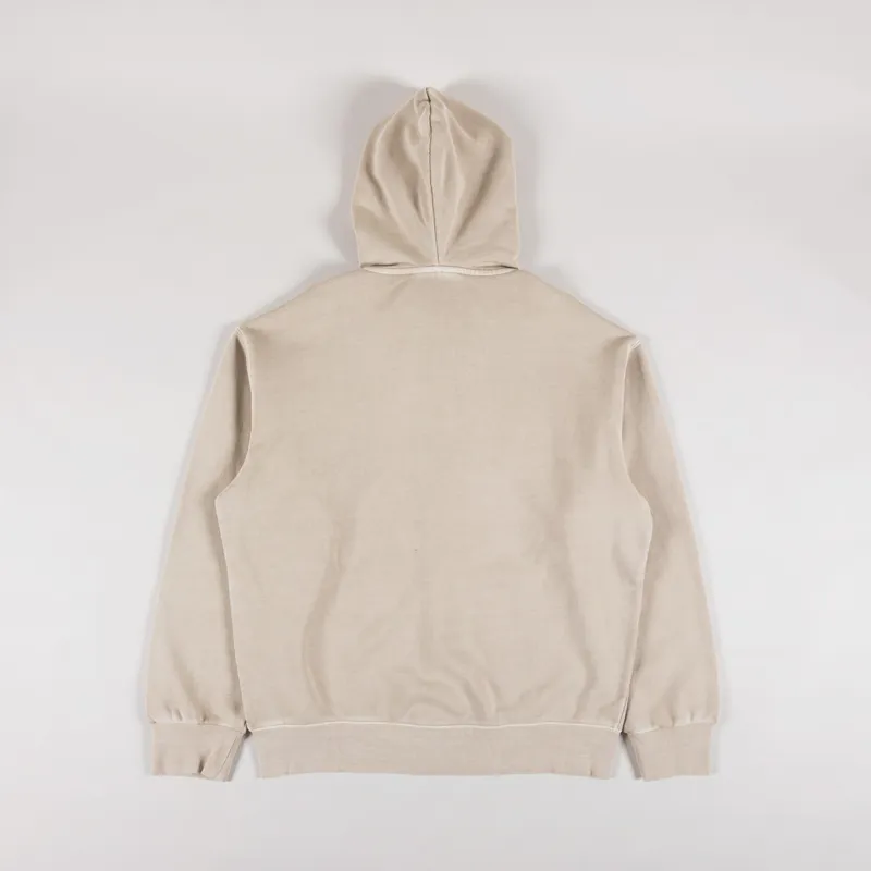 Carhartt WIP Hooded Nelson Jacket Fleur De Sel Garment Dyed-1