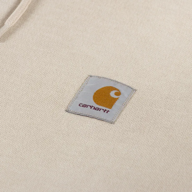 Carhartt WIP Hooded Nelson Jacket Fleur De Sel Garment Dyed-6