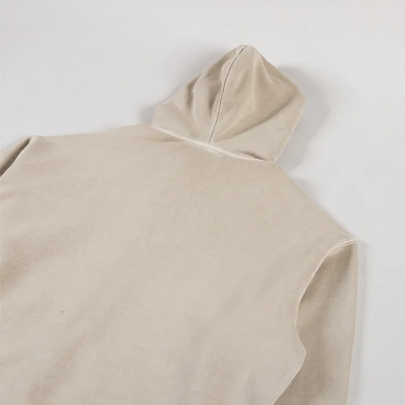 Carhartt WIP Hooded Nelson Jacket Fleur De Sel Garment Dyed-3