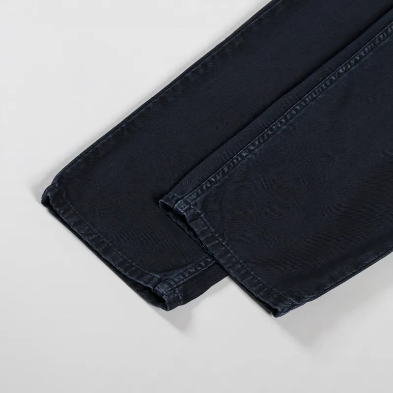 Carhartt WIP Newel Pant Black Stone Dyed Clark Twill-4