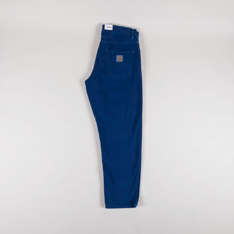 Carhartt WIP Newel Pant Ink Stone Dyed Clark Twill-2