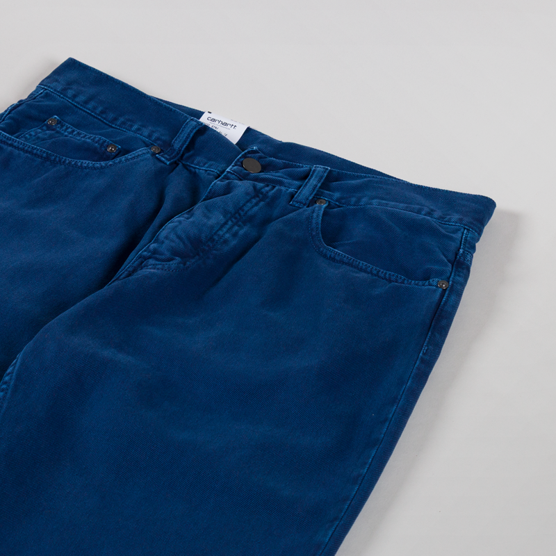 Carhartt WIP Newel Pant Ink Stone Dyed Clark Twill-5