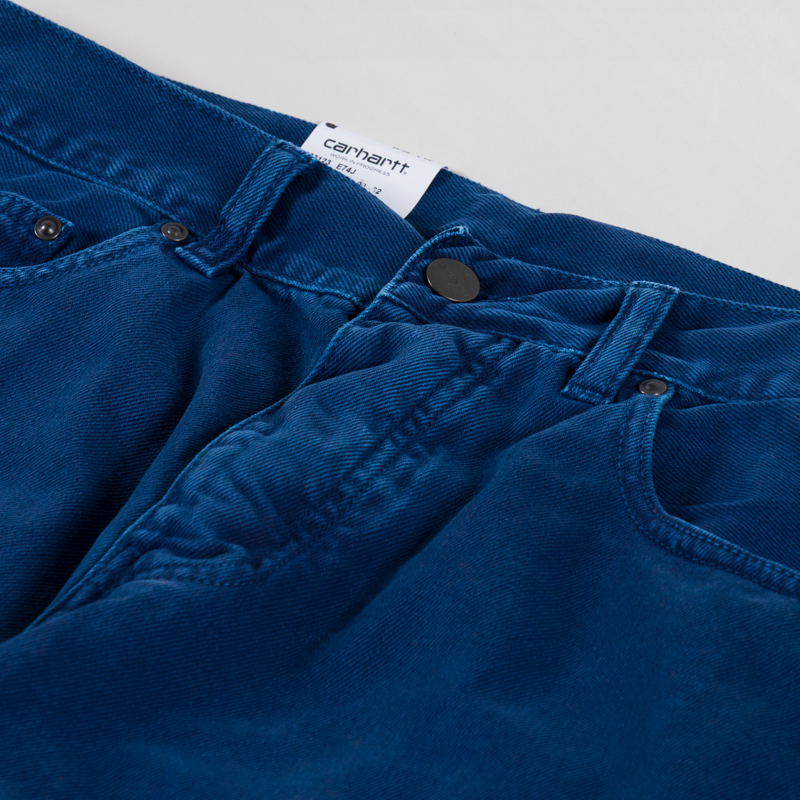 Carhartt WIP Newel Pant Ink Stone Dyed Clark Twill-8