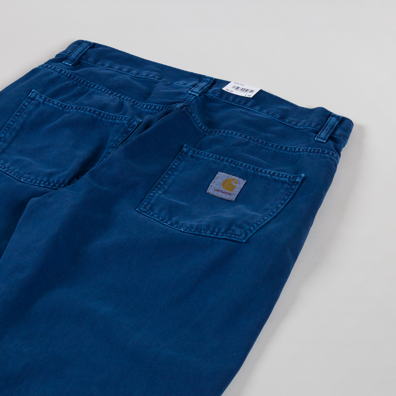 Carhartt WIP Newel Pant Ink Stone Dyed Clark Twill-4