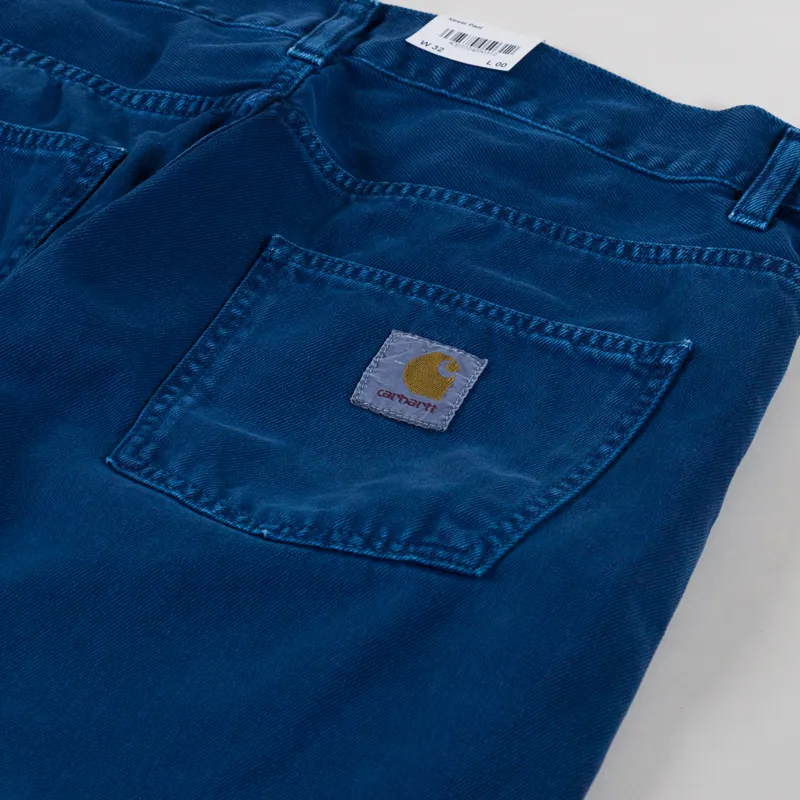 Carhartt WIP Newel Pant Ink Stone Dyed Clark Twill-6