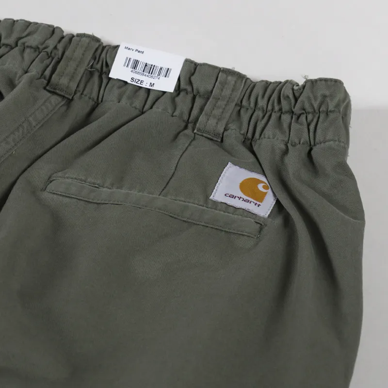 Carhartt WIP Marv Pant Leaf Stone Washed Lenexa Twill-7