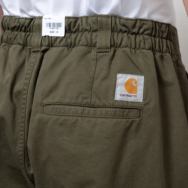 Carhartt WIP Marv Pant Turtle Stone Washed Lenexa Twill-6