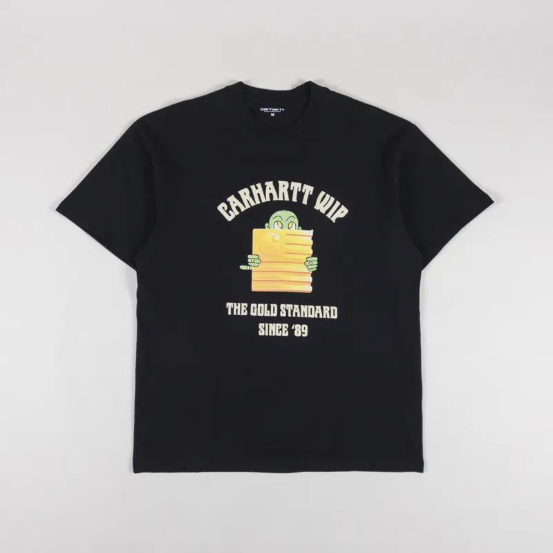 Carhartt WIP Gold Standard T Shirt Black