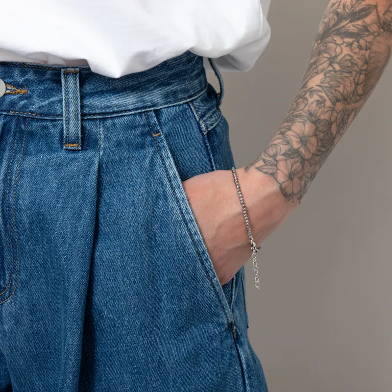 Carhartt WIP Womens Alta Shorts Blue Stone Washed-8