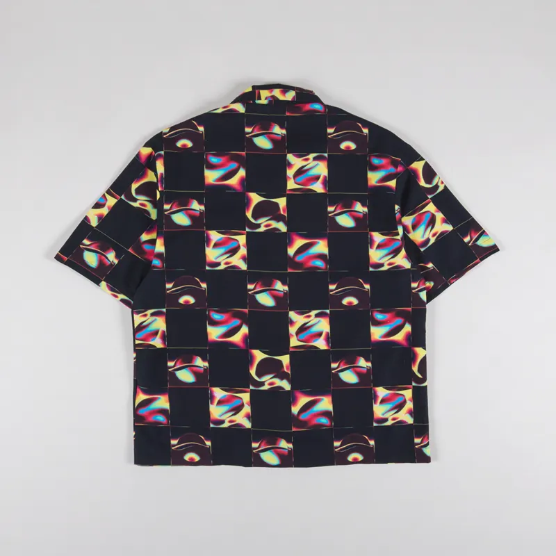 Edwin Japan Mens Saike Check Short Sleeve Shirt Multicoloured
