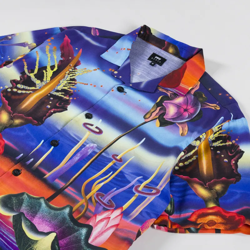Edwin Temple Of Flora Shirt Multicoloured-2