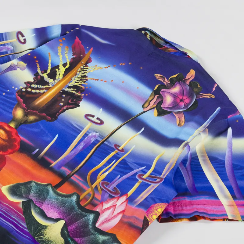 Edwin Temple Of Flora Shirt Multicoloured-3