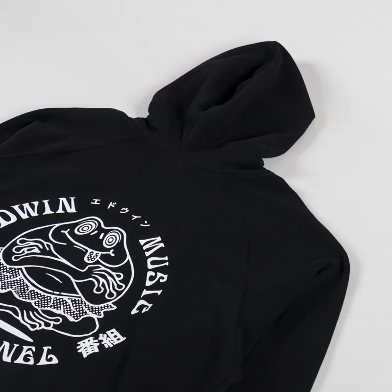 Edwin Music Channel Hoodie Sweat Black-2