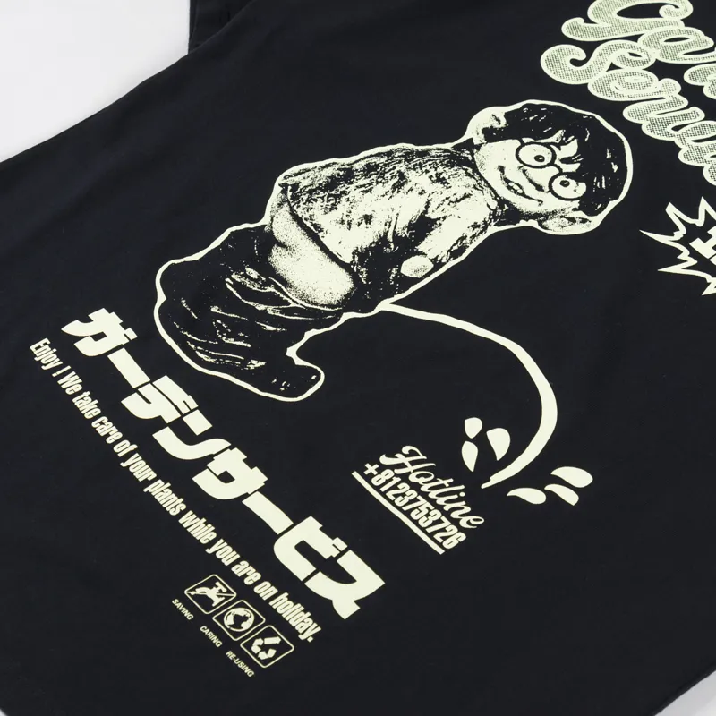 Edwin Gardening Services T Shirt Black-4