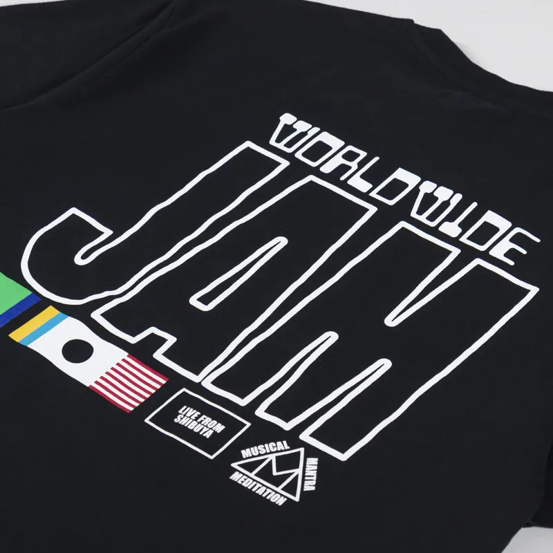 Edwin Jam T Shirt Black-4