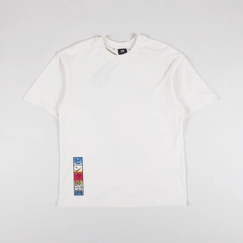 Edwin Pinku Eiga T Shirt Whisper White-1