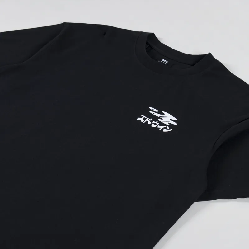 Edwin Stay Hydrated T Shirt Black-3