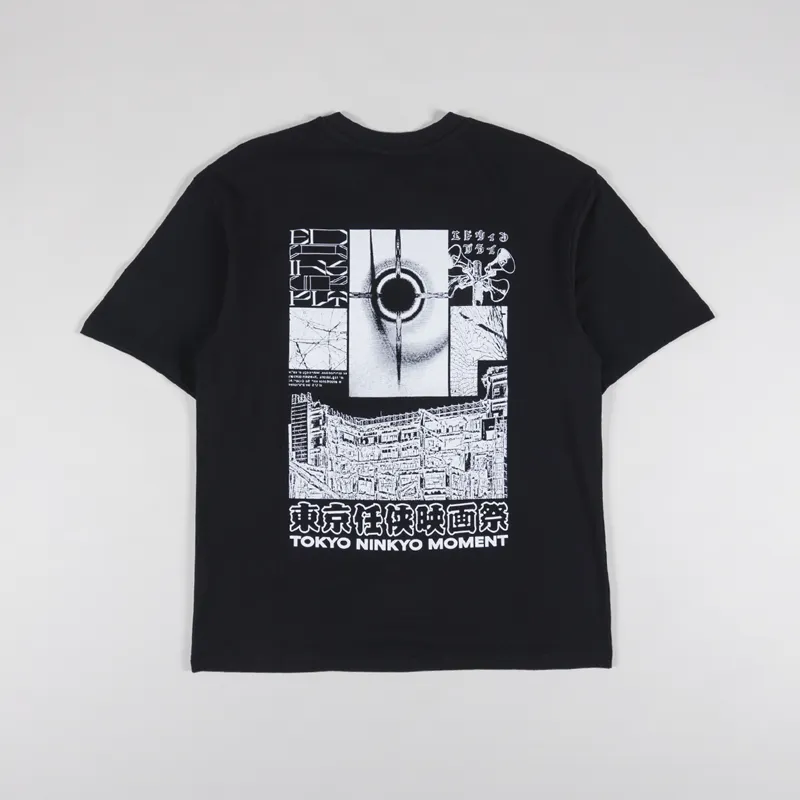 Edwin Tokyo Ninkyo Moment T Shirt Black