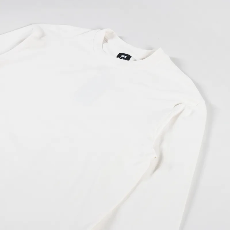 Edwin Temple Of Flora Long Sleeve T Shirt Whisper White-3