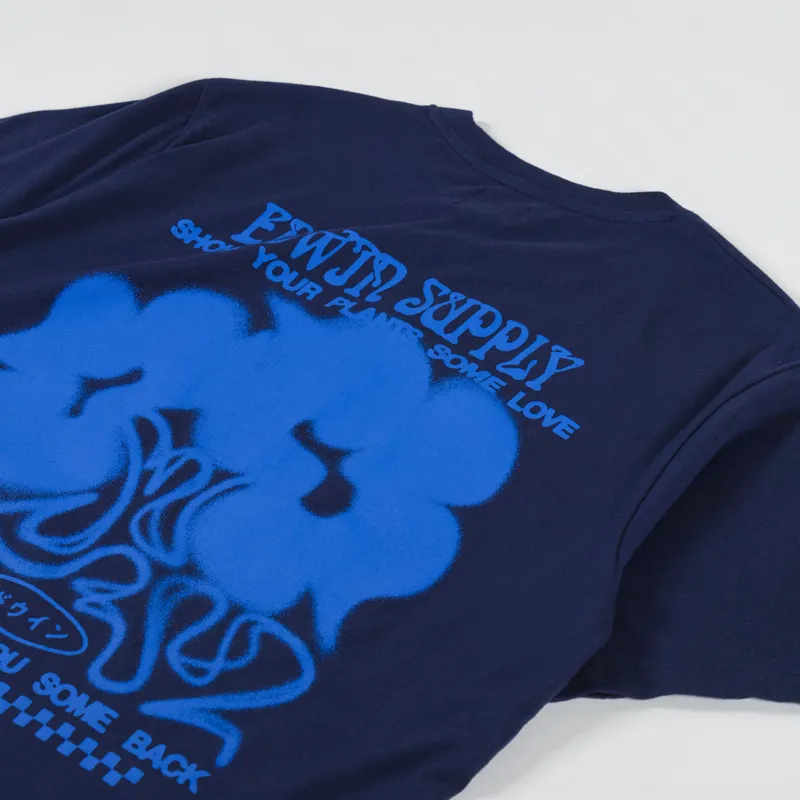 Edwin Show Some Love T Shirt Maritime Blue-2