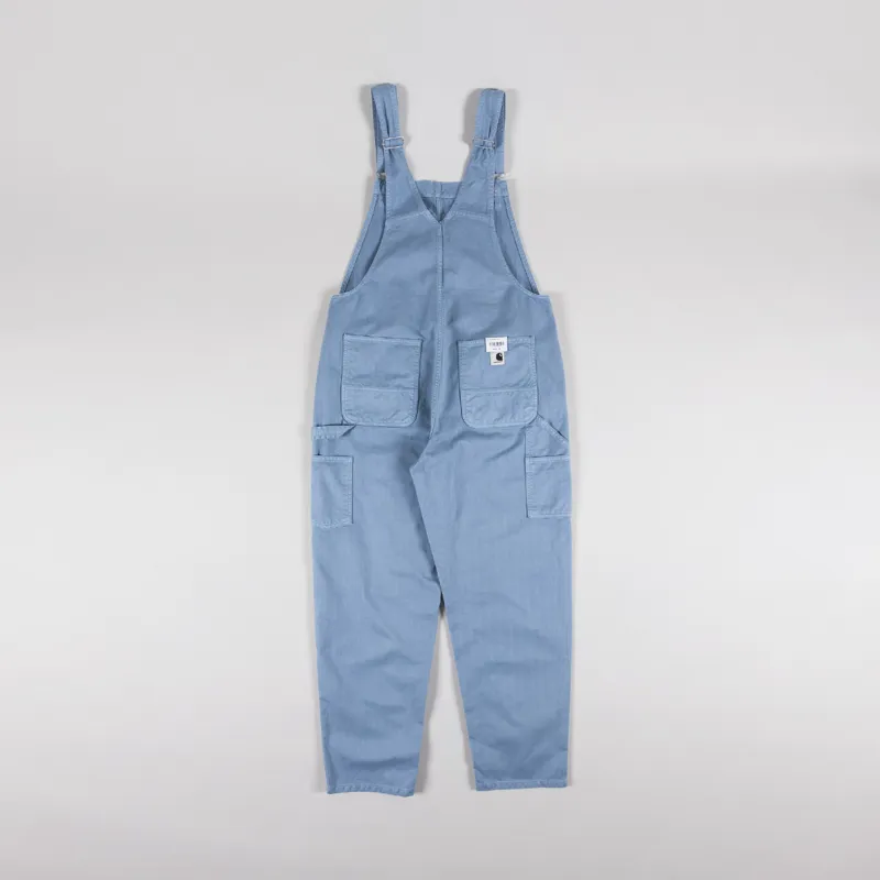 Carhartt WIP Womens Norris Bib Overall Misty Sky Garment Dyed-5