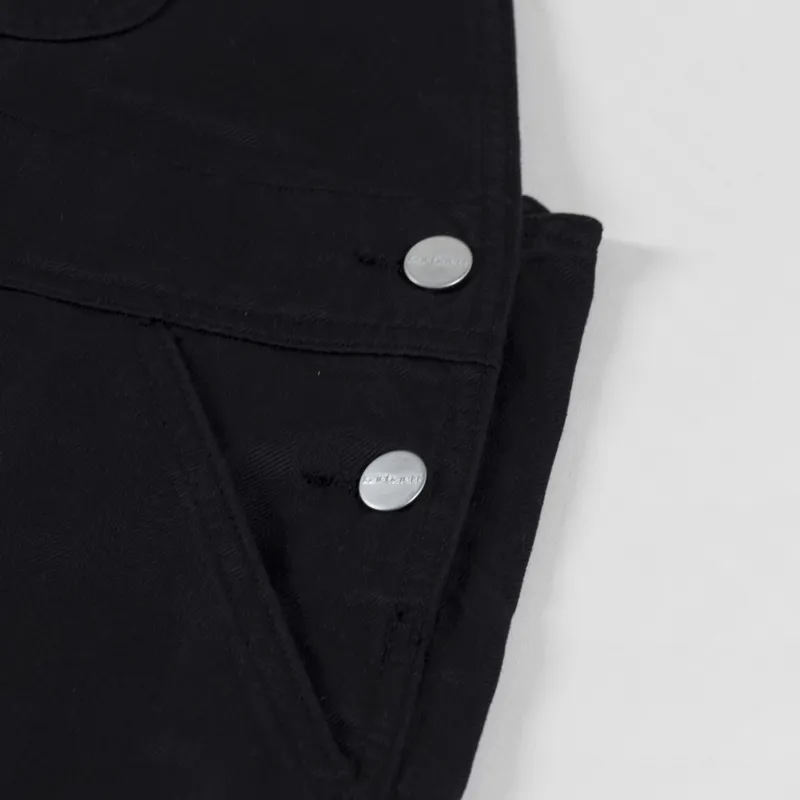 Carhartt WIP Womens Norris Bib Overall Black Garment Dyed-8