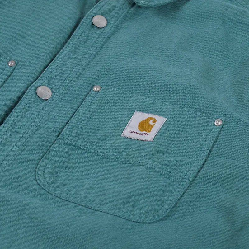 Carhartt WIP Walter Shirt Jac Saguaro Garment Dyed-5