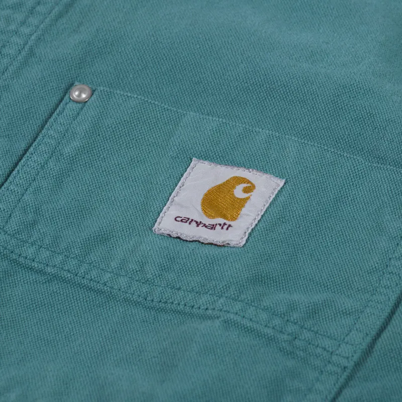 Carhartt WIP Walter Shirt Jac Saguaro Garment Dyed-6