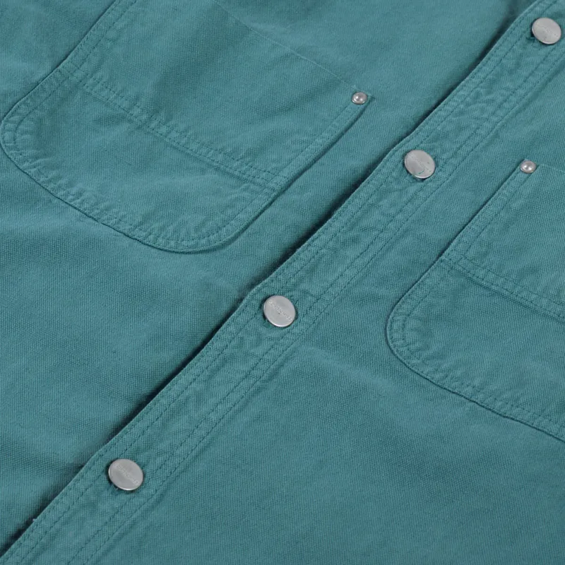 Carhartt WIP Walter Shirt Jac Saguaro Garment Dyed-8