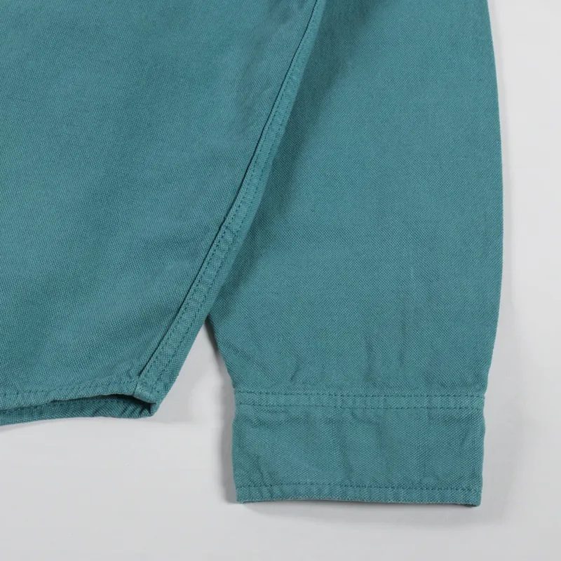 Carhartt WIP Walter Shirt Jac Saguaro Garment Dyed-9