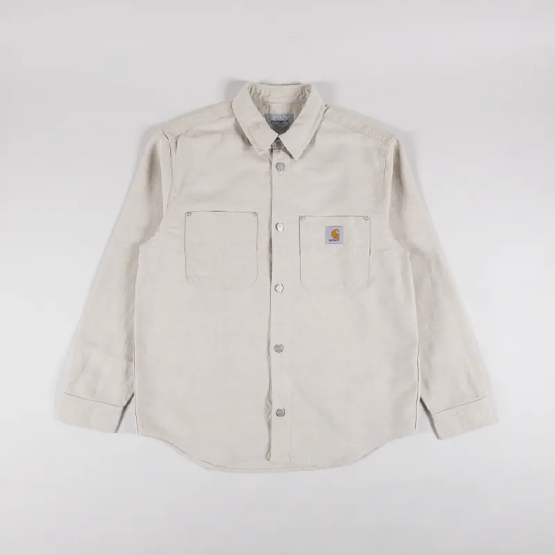 Carhartt WIP Walter Shirt Jac Natural Rinsed