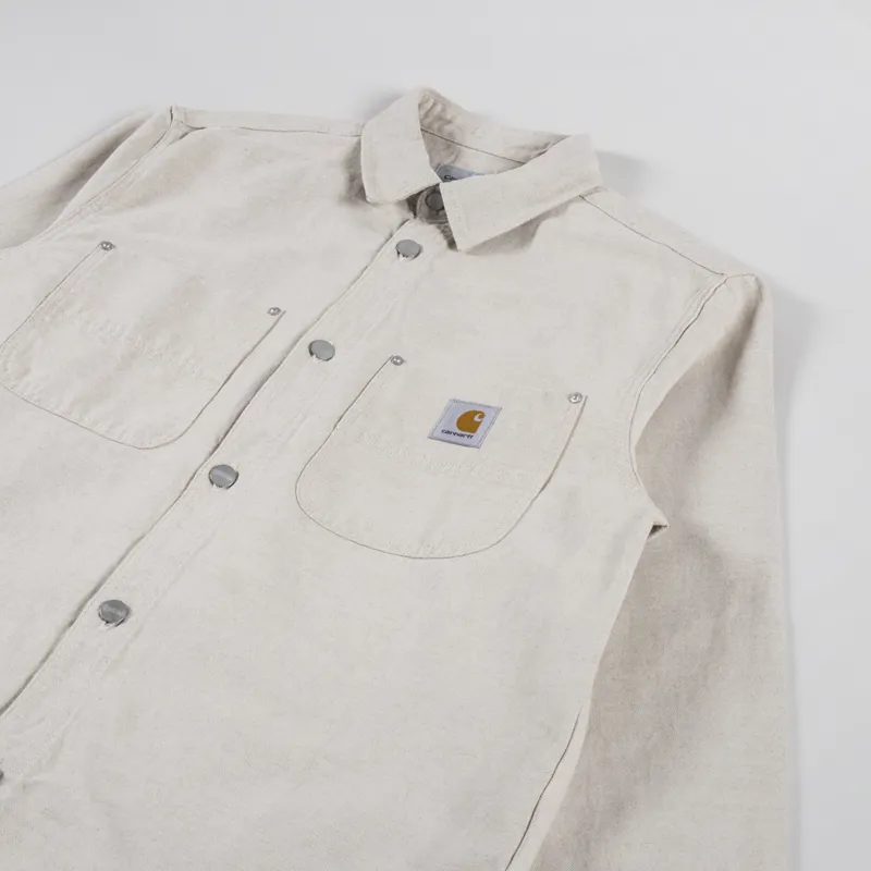 Carhartt WIP Walter Shirt Jac Natural Rinsed-2