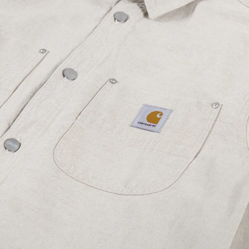 Carhartt WIP Walter Shirt Jac Natural Rinsed-4