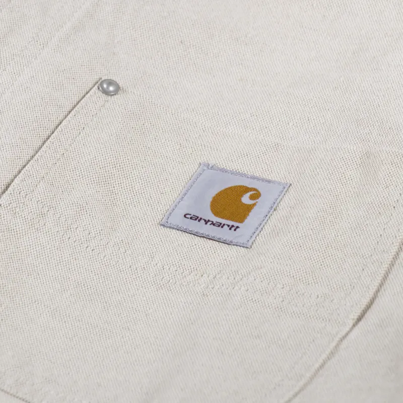 Carhartt WIP Walter Shirt Jac Natural Rinsed-5