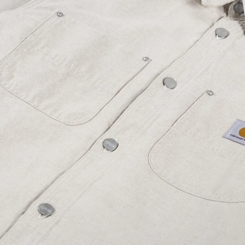 Carhartt WIP Walter Shirt Jac Natural Rinsed-6