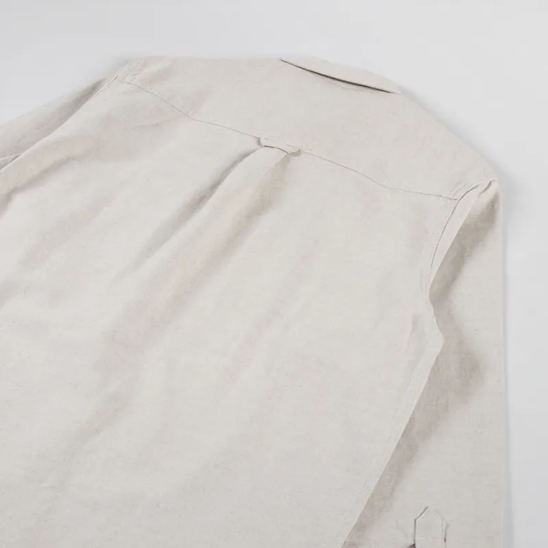 Carhartt WIP Walter Shirt Jac Natural Rinsed-3