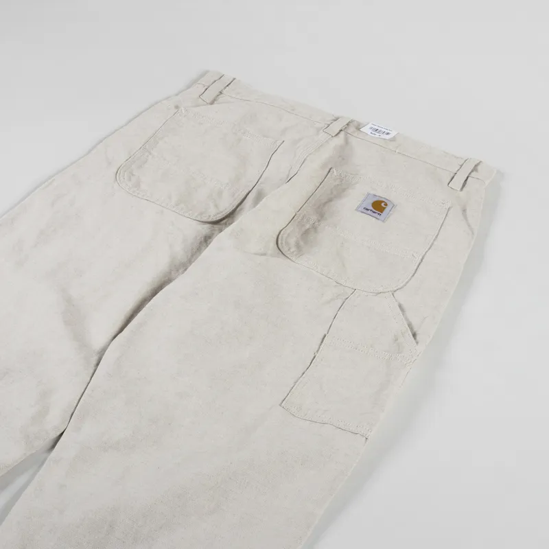 Carhartt WIP Walter Double Knee Pant Natural Rinsed-3