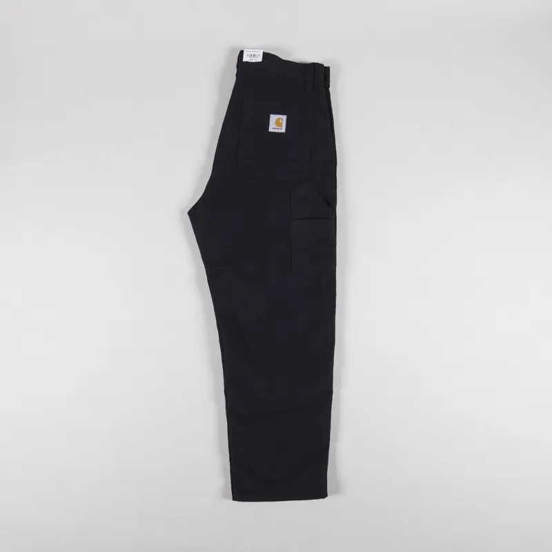 Carhartt WIP Walter Double Knee Pant Black Rinsed-2
