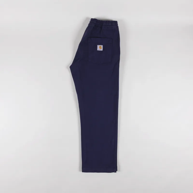 Carhartt WIP Floyde Pant Air Force Blue Garment Dyed-2
