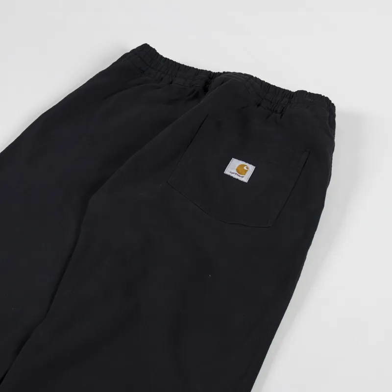 Carhartt WIP Floyde Pant Black Garment Dyed-3